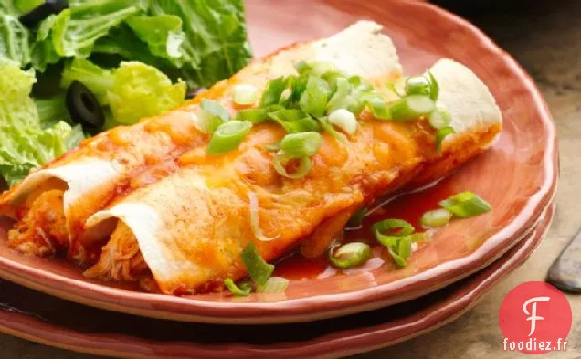 Enchiladas Au Poulet Crémeux Faciles