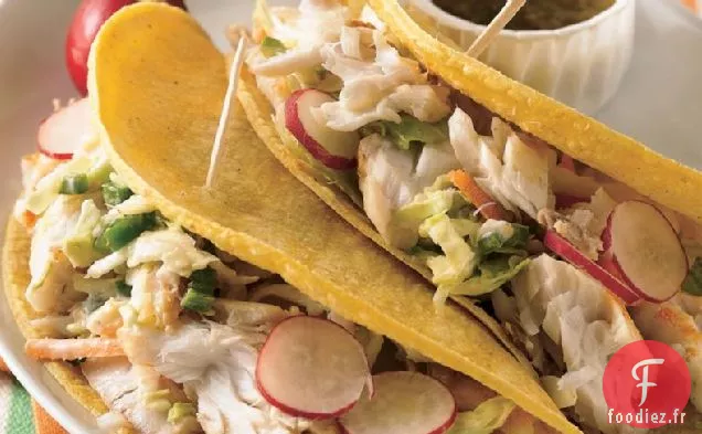 Tacos de Poisson Grillés Rapidement