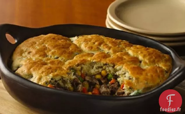 Tarte au Riz Sauvage et aux Champignons