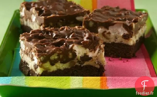 Barres à Biscuits Rocky Road à Double Chocolat
