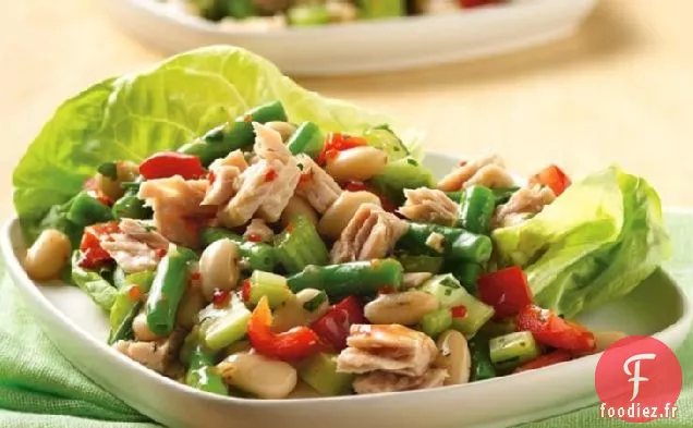 Salade Italienne de Haricots et de Thon