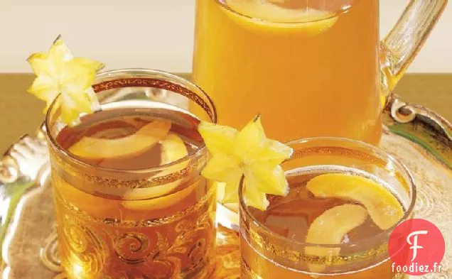 Punch Pétillant à la Mangue aux Canneberges