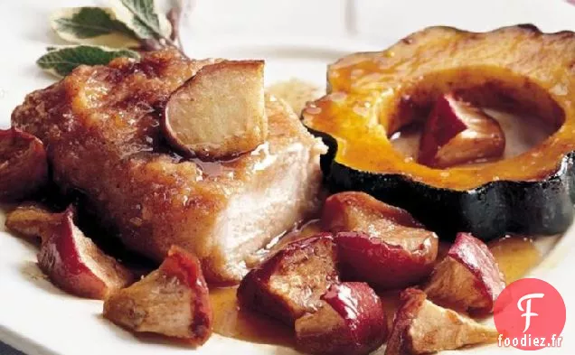 Dîner de Porc, Courge et Pomme