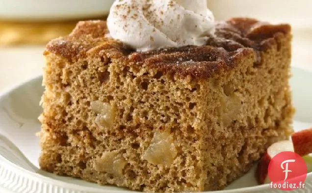 Gâteau Pomme-Cannelle