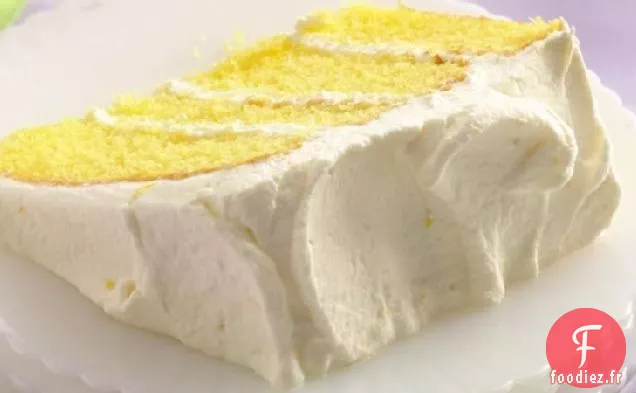 Gâteau à la Crème Au Velours Au Citron
