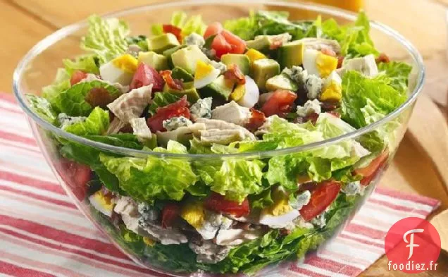 Salade de Cobb en Couches