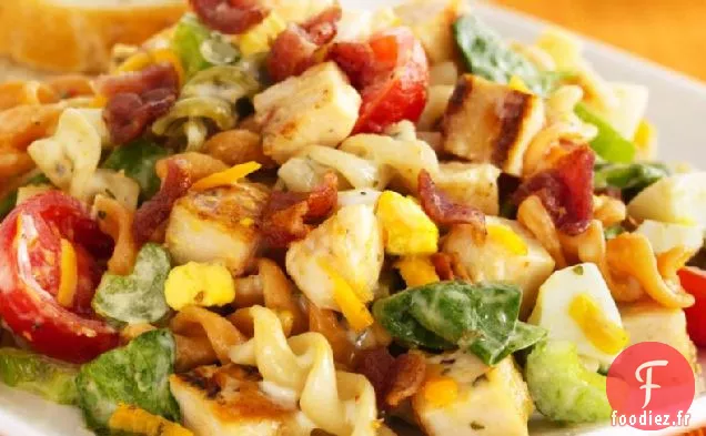 Salade de Poulet au Miel Et À la Moutarde Grillée