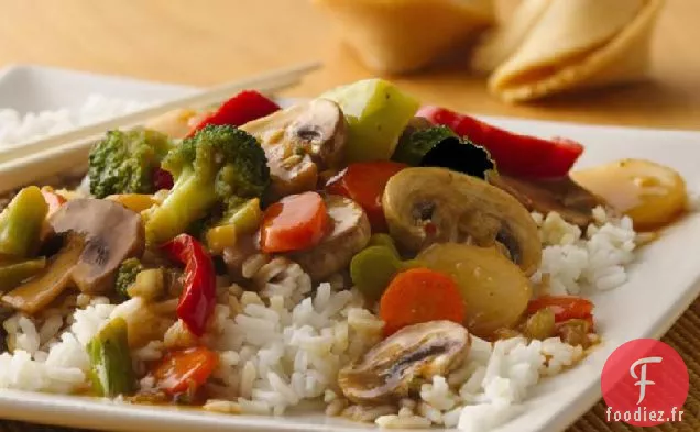 Sauté de Légumes Asiatiques