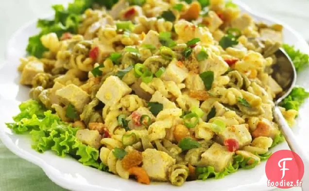 Salade de Pâtes au Chutney de Dinde