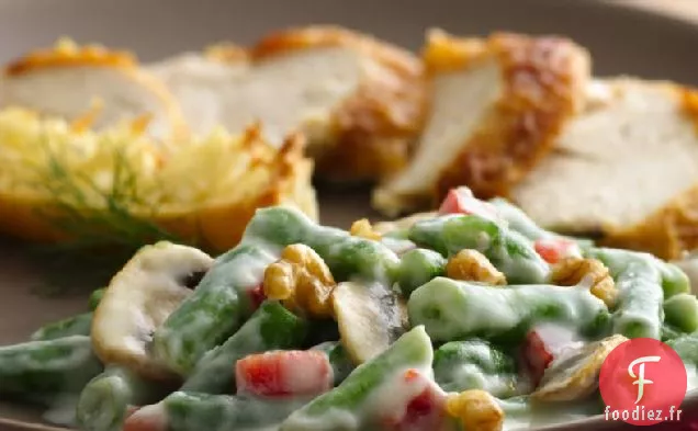 Poêle aux Haricots Verts de l'Entreprise