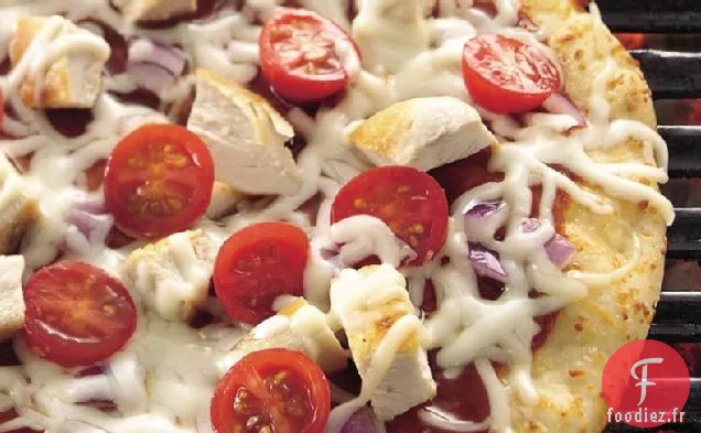 Mini Quartiers de Pizza Grillés au Barbecue