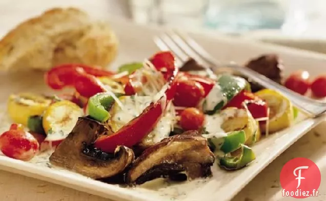 Salade de Légumes César Grillés