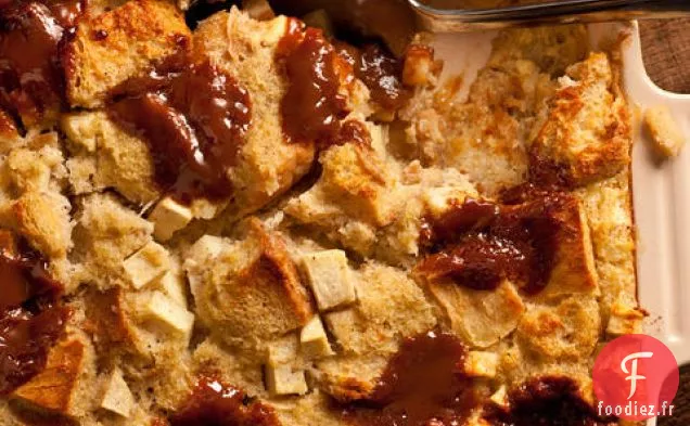 Cocotte de petit-déjeuner au Caramel, aux Pommes et à la Cannelle