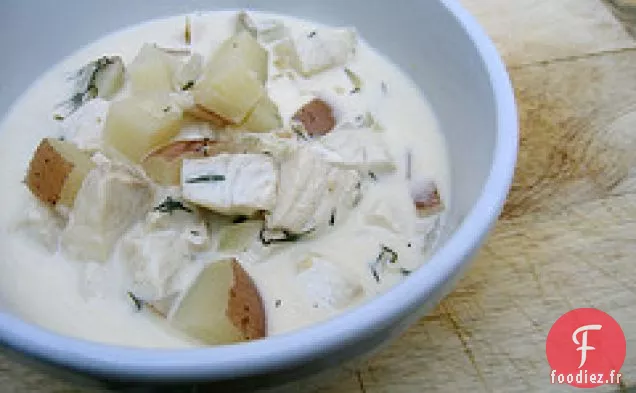 Cuisinez le livre: Chaudrée de Truite fumée