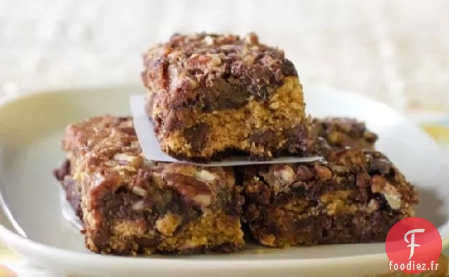 Barres à Biscuits au Brownie aux Framboises