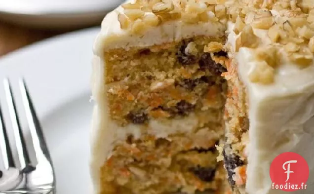 Mini Gâteau aux Carottes avec Glaçage au Fromage à la Crème à l'Érable