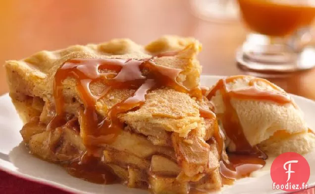 Tarte aux Pommes au Caramel