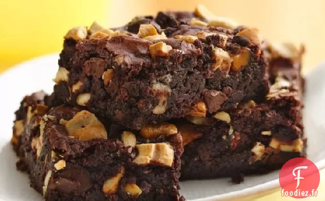 Brownies au Caramel de Noix de Cajou