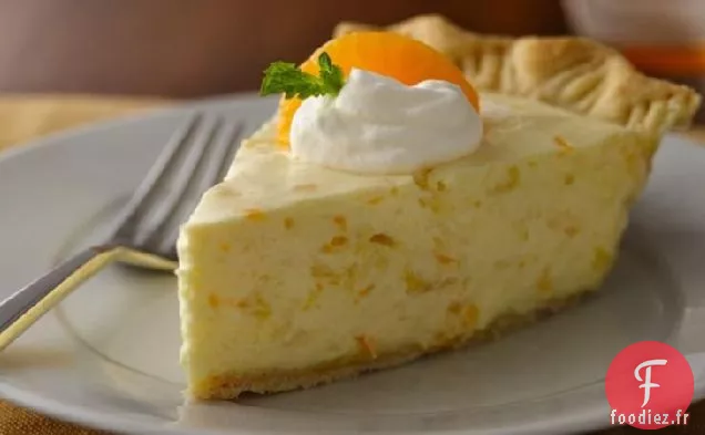 Tarte aux Fruits Tropicaux en Mousseline de Soie