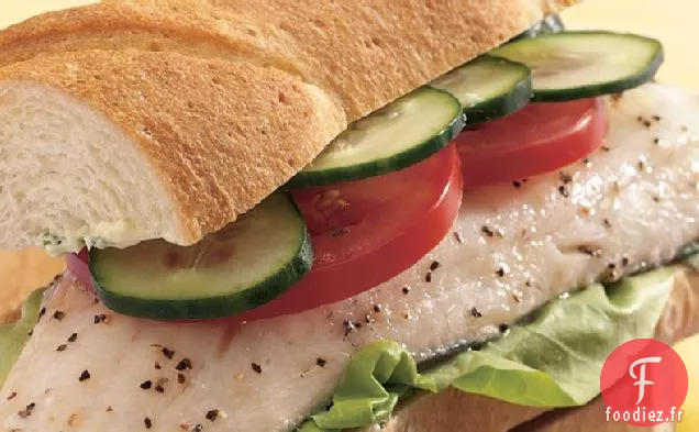 Sandwichs au Poisson Au Four