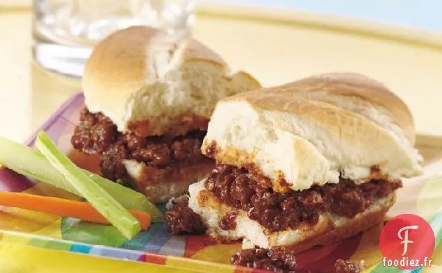 Sandwichs au Bœuf Fumé à la Mijoteuse