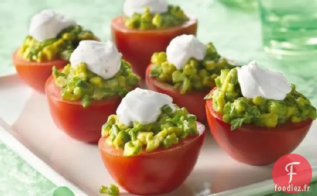 Coupes Mexicaines de Prunes et de Tomates