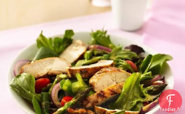 Salade de Poulet Grillé au Jardin