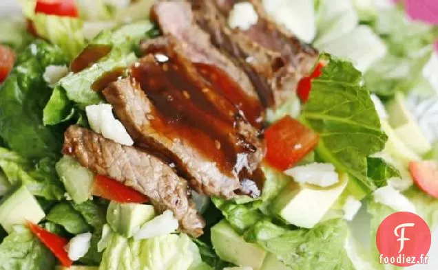 Salade de Steak Grillé Asiatique au Manchego