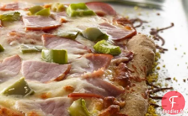 Pizza au Bacon Canadien - Blé Entier