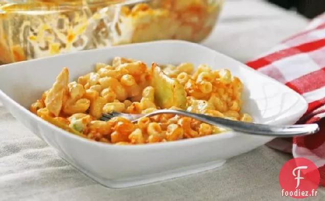 Macaron au Poulet Buffalo et Fromage