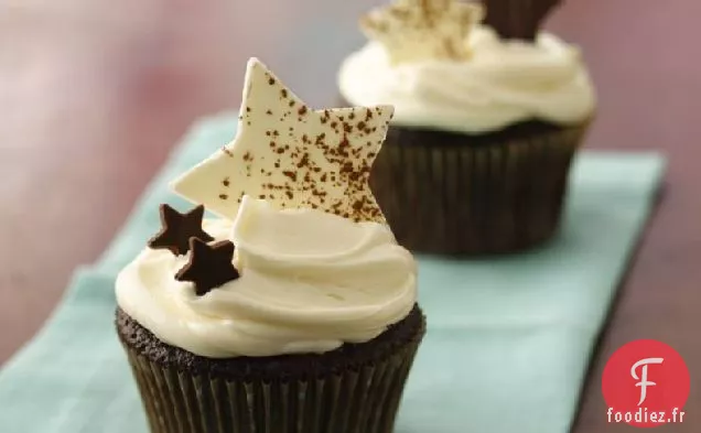 Cupcakes de Célébration Étoilés