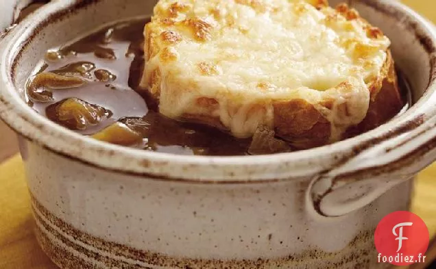 Soupe à l'Oignon Française à la Mijoteuse