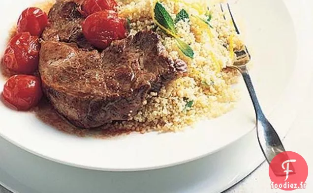 Tomates D'Agneau Et Cerises Au Couscous Au Citron
