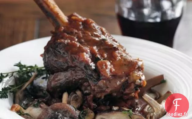 Agneau Italien Braisé Aux Champignons