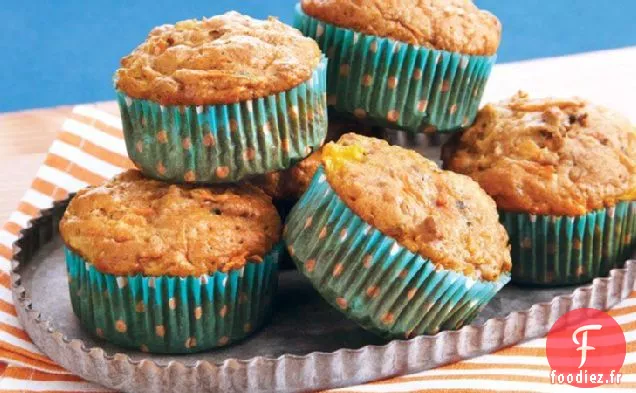 Muffins au Gâteau aux Carottes
