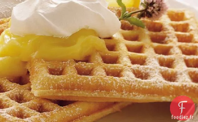 Gaufres à la Crème au Citron