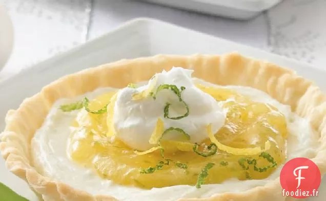 Tartes À la Crème Citron-Lime Individuelles