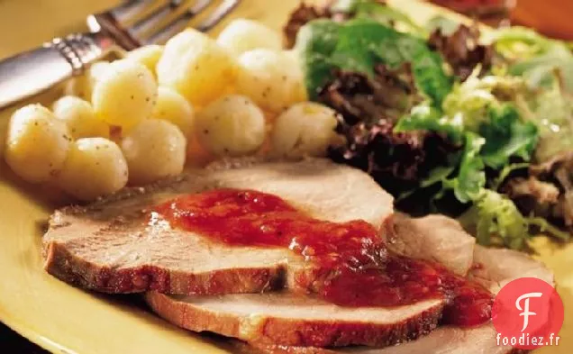 Rôti De Bœuf Mariné Au Four