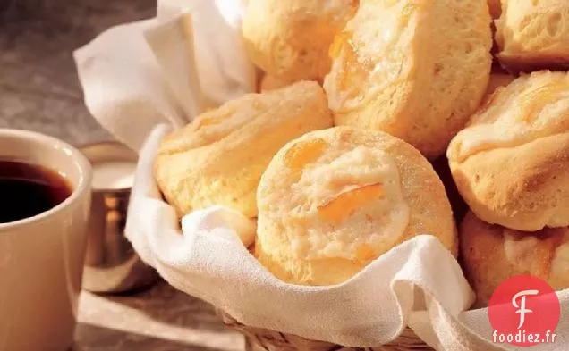 Biscuits au Fromage à l'Orange et à la Crème