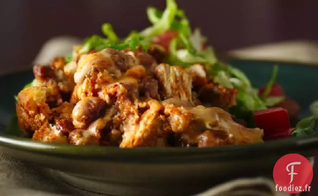 Casserole d'Enchilada de Poulet au Fromage