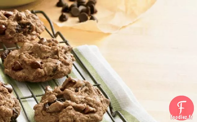 Biscuits Aux Cerises Au Chocolat Double