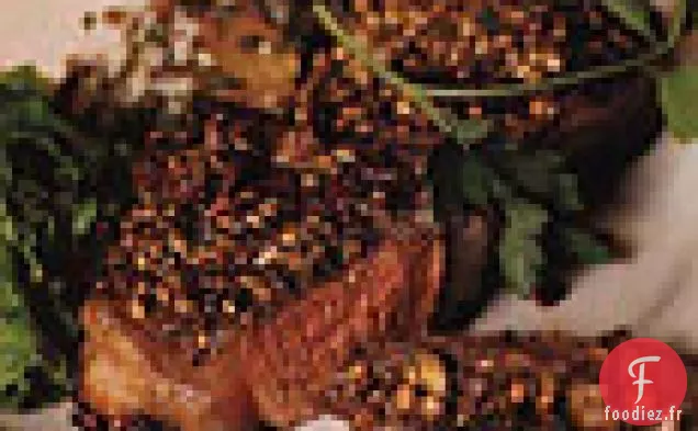 Côtelettes d'Agneau Frottées à la Coriandre et au Chili