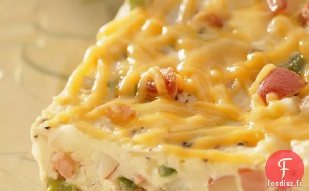 Frittata au Jambon de Caryer et aux Pommes de Terre