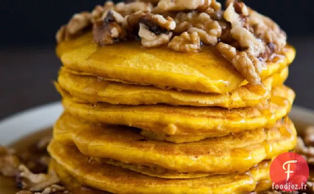 Crêpes au Bourbon à la Citrouille