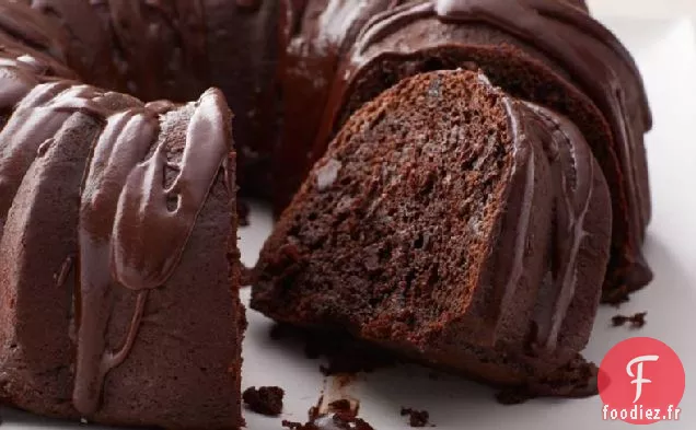 Gâteau Au Chocolat Glacé Au Chocolat
