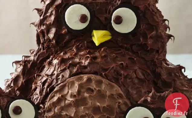 Gâteau Hibou avec des bébés