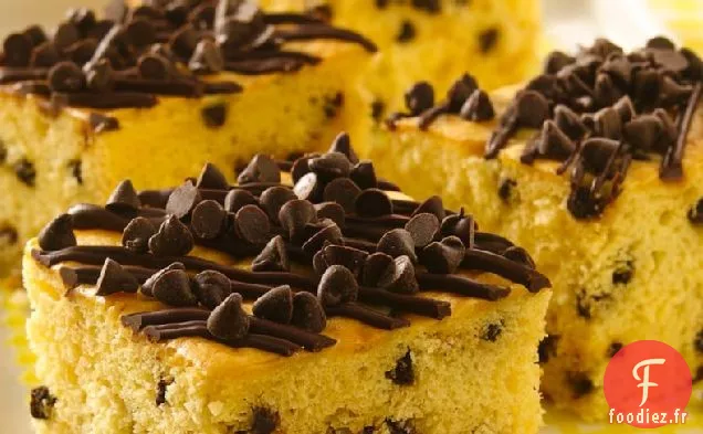 Gâteau Snack aux Pépites de Chocolat