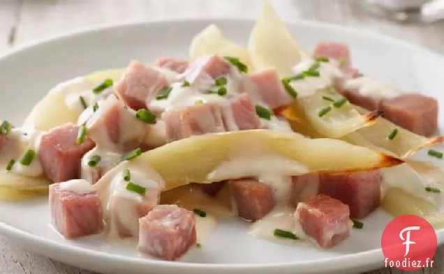 Paquet de Jambon Grillé et Pommes De Terre Gratinées