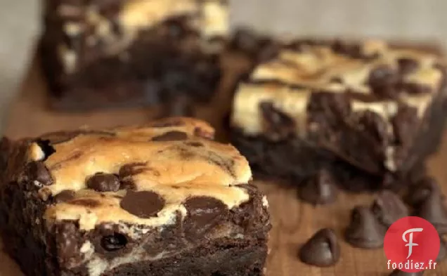 Brownies Tourbillonnants au Fromage à la Crème