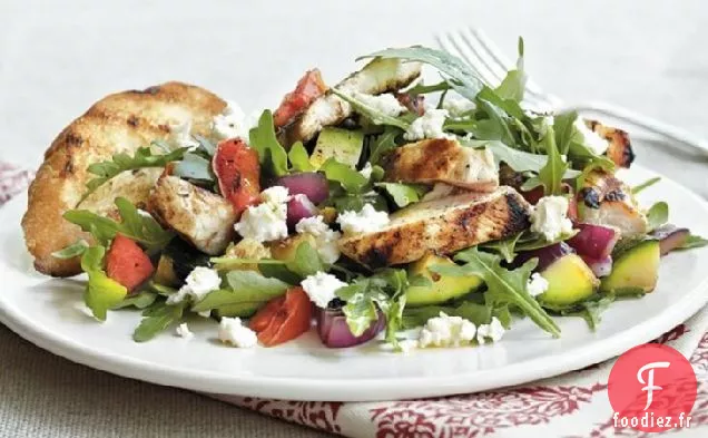 Salade de Poulet Grillé et Légumes